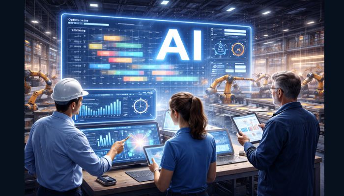 aI powered factory management in action