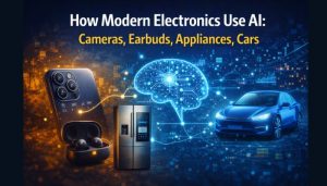 how modern electronics use ai