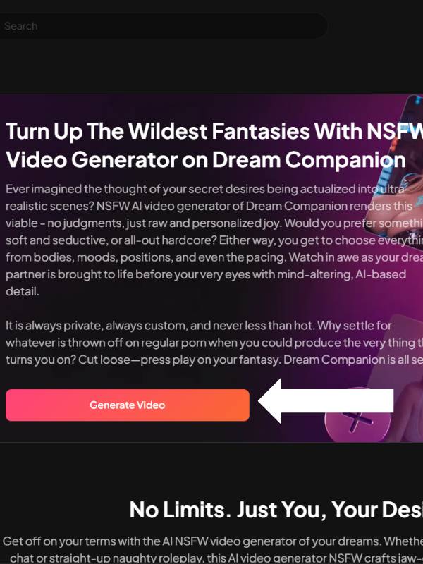 Step 2 Select the Generate Video Button
